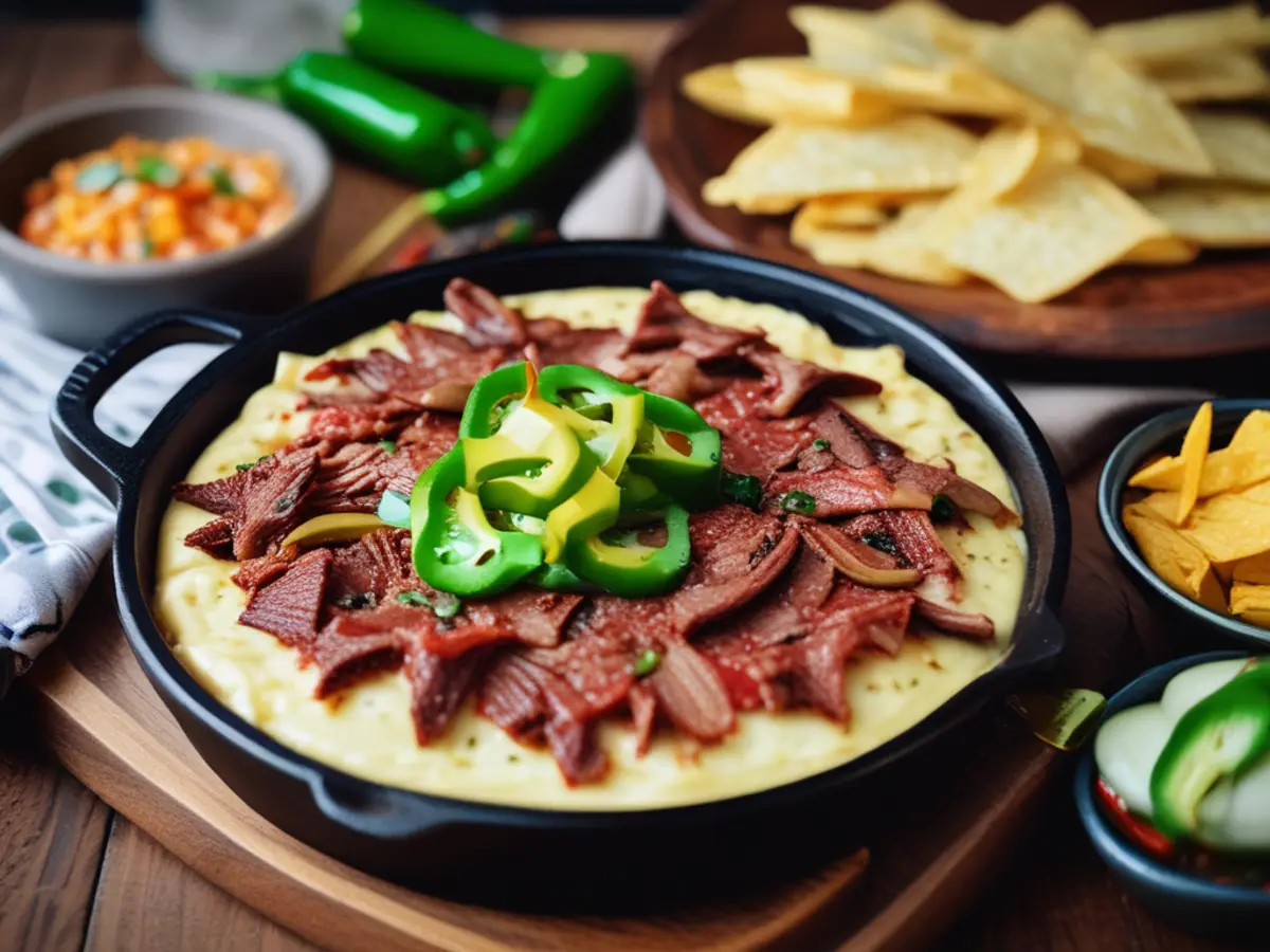 Bless Your Heart Brisket Queso